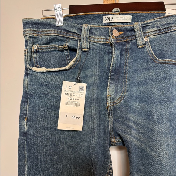 🔥NWT ZARA Men’s SlimFit Jeans🔥 - Picture 15 of 16